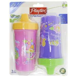  Playtex Baby Sipster Spill Proof 9 OZ Cup 2 PK Girl Colors Baby