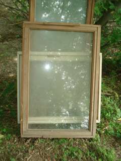 Andersen Wood Frame Window. 27X41, Single Pane Glass  