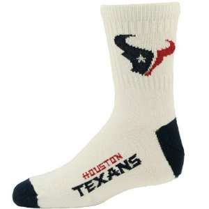  Houston Texans Youth Navy NFL Logo/Name Socks: Sports 