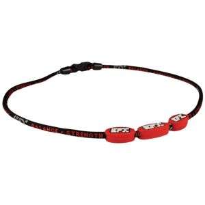 EFX Nylon Corded Necklace   Black/White/Red