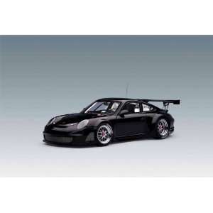  Porsche 911 (997) GT3 RSR Plain Body Version 1/18 Black 