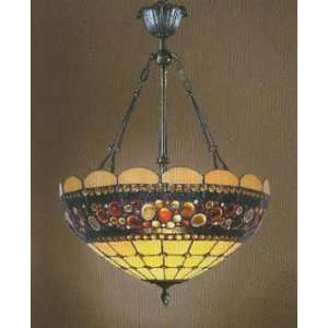  Stained Glass Jewel Hanging Ceiling Lamp