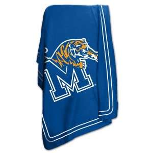 Memphis Tigers Classic Fleece Blanket/Throw   NCAA College Athletics 