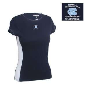 North Carolina Tar Heels NCAA 09 CHAMPS Flash Short Sleeve Tee For 