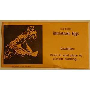  Rattle Snake Eggs Classic Gag: Toys & Games
