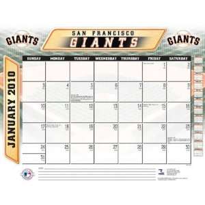  San Francisco Giants 2010 22x17 Desk Calendar