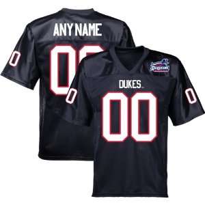  Duquesne Dukes Personalized Fashion Football Jersey   Navy 