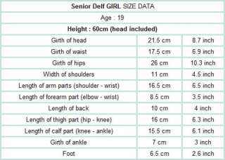 LUTS Senior Delf Girl ANNETTE   60cm (1/3 scale) / SDF / BJD / ABJD 