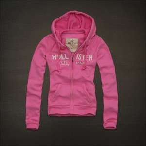 2012 New Womens Hollister By Abercrombie & Fitch Jumper Hoodie Pacific 