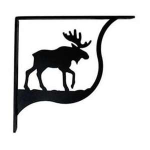  Wrought Iron Moose Shelf Brackets 5 1/4 In. H x 5 1/4 In 