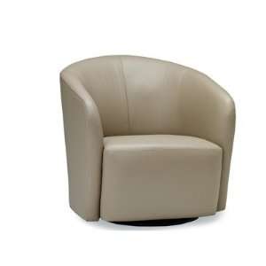  Seville Leather Swivel Chair: Home & Kitchen