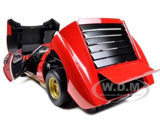   car of Lamborghini Miura P400SV Red die cast model car by Kyosho