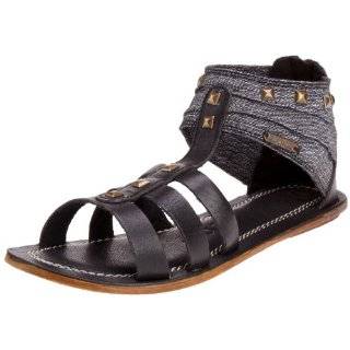 Pepe Jeans Sandals Womens Studs Sandal Leather Black