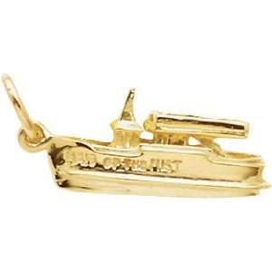  Rembrandt Charms Maid of The Mist Charm, 10K Yellow Gold 