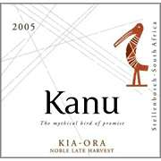 Kanu Kia Ora Noble Late Harvest (375ML half bottle) 2005 