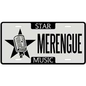  New  I Am A Merengue Star   License Plate Music