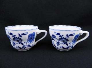 NEW Blue DANUBE Japan (2) COFFEE Tea CUPS Mugs NEW Anniversary MARK 