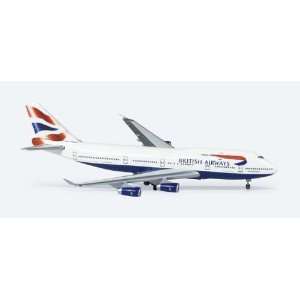  Herpa British Airways B747 400 Uk 1/500 Toys & Games