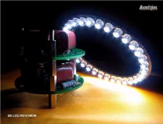 Following picture shows a object is illuminated by the LED ring about 