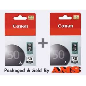 Canon PG 50 Black Ink Cartridge Saver Twin Pack for PIXMA MP150, MP160 