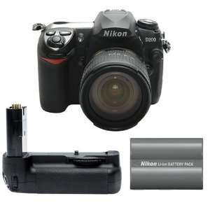 Nikon D200 10.2MP Digital SLR Camera + Nikon 18 70mm AF S Lens + Nikon 
