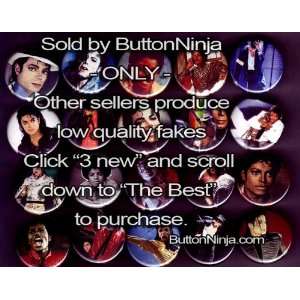  Set of 20 Michael Jackson Pins 1.25 Buttons: Everything 