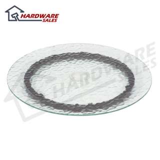   50140292 Rotating Lazy Susan With Water Glass Texture For Patio Table