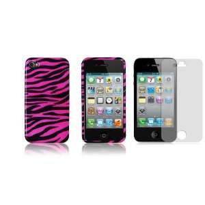   Cover For Apple iPhone 4/4s + Screen Protector + FREE Zombeez Key Tag