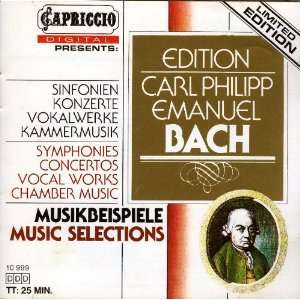    SAMPLER Symphonies, Concertos, Vocal Works, Chamber Music Music