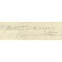 JAMES MONROE   SHIPS PAPERS 12/22/1824 CO SIGNED BY: JOHN QUINCY ADAMS 