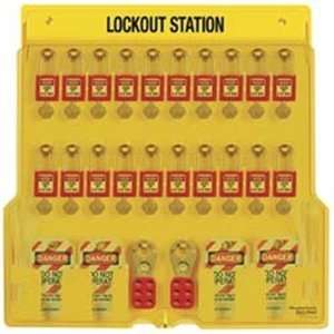 Master Lock 1484BP410 Safety Series Lockout Stations (1 EA)  