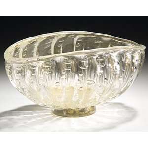  Venetian Glass Bowl: Home & Kitchen