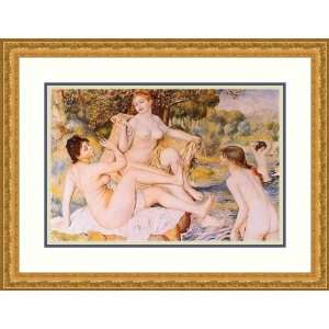 The Bathers by Pierre Auguste Renoir   Framed Artwork  