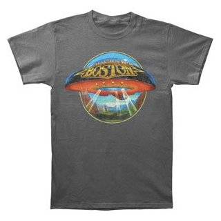 Boston Rock Band Classic Spaceship T Shirt,: Clothing