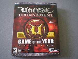 Unreal Tournament Game of the Year Edition MAC GOTY 722242518548 