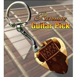  Taking Back Sunday Premium Guitar Pick Keyring Musical 