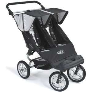  Baby Jogger City Double Stroller   Jet Black: Baby