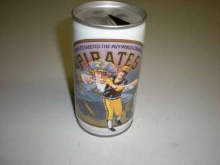 1979 Pirates 12oz Iron City Beer Can   Empty  