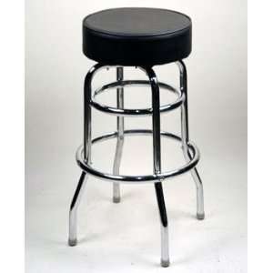  Backless Padded Double Ring Bar Stool: Home & Kitchen