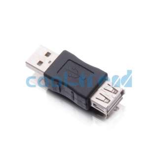 USB 2.0 A Male to A Female Adapter Joiner Extender Convertor Connecter 
