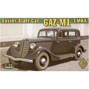  Soviet GAZ M1 Emka WWII Car 1 72 Ace Models Toys & Games