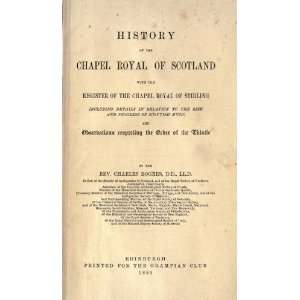  Scottish Music And Observations Respecting The Order Of The Thistle