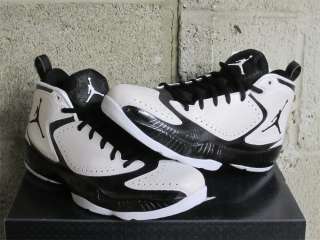 Nike Air Jordan 2012 A White Black Leather Team DS Sz 9 new 508318 180 