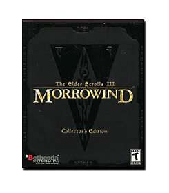 The Elder Scrolls III Morrowind Collectors Edition PC, 2002  