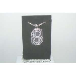  Urban Xperience Dollar Sign Bling Necklace Everything 