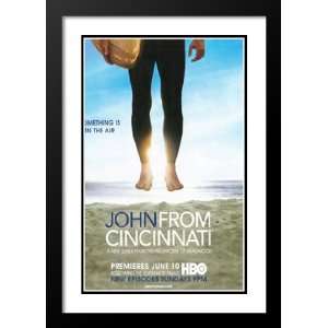 John From Cincinnati (TV) 32x45 Framed and Double Matted TV Poster   A 