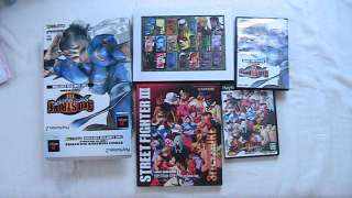 Used PS2 Street Fighter 3rd Strike limited edition  