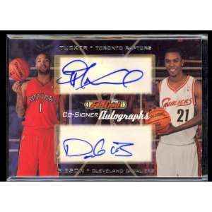   Court Co Signers P.J. Tucker Daniel Gibson Auto Sports Collectibles