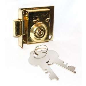 Polished Brass Steel Mail Box Lock: Home Improvement