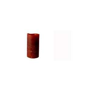  4x 8 Wine Distressed Texture Flameless Candles by Enjoy 